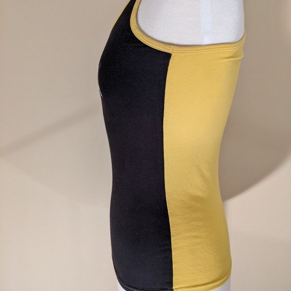 Zumba Black and Yellow top. Medium Size - Picture 5 of 16